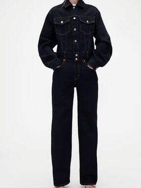 BNWT Gap × Victoria Beckham High Rise Straight Indigo Jeans